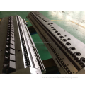 High Quality PP PC Corrugated Hollow Sheet Extruder